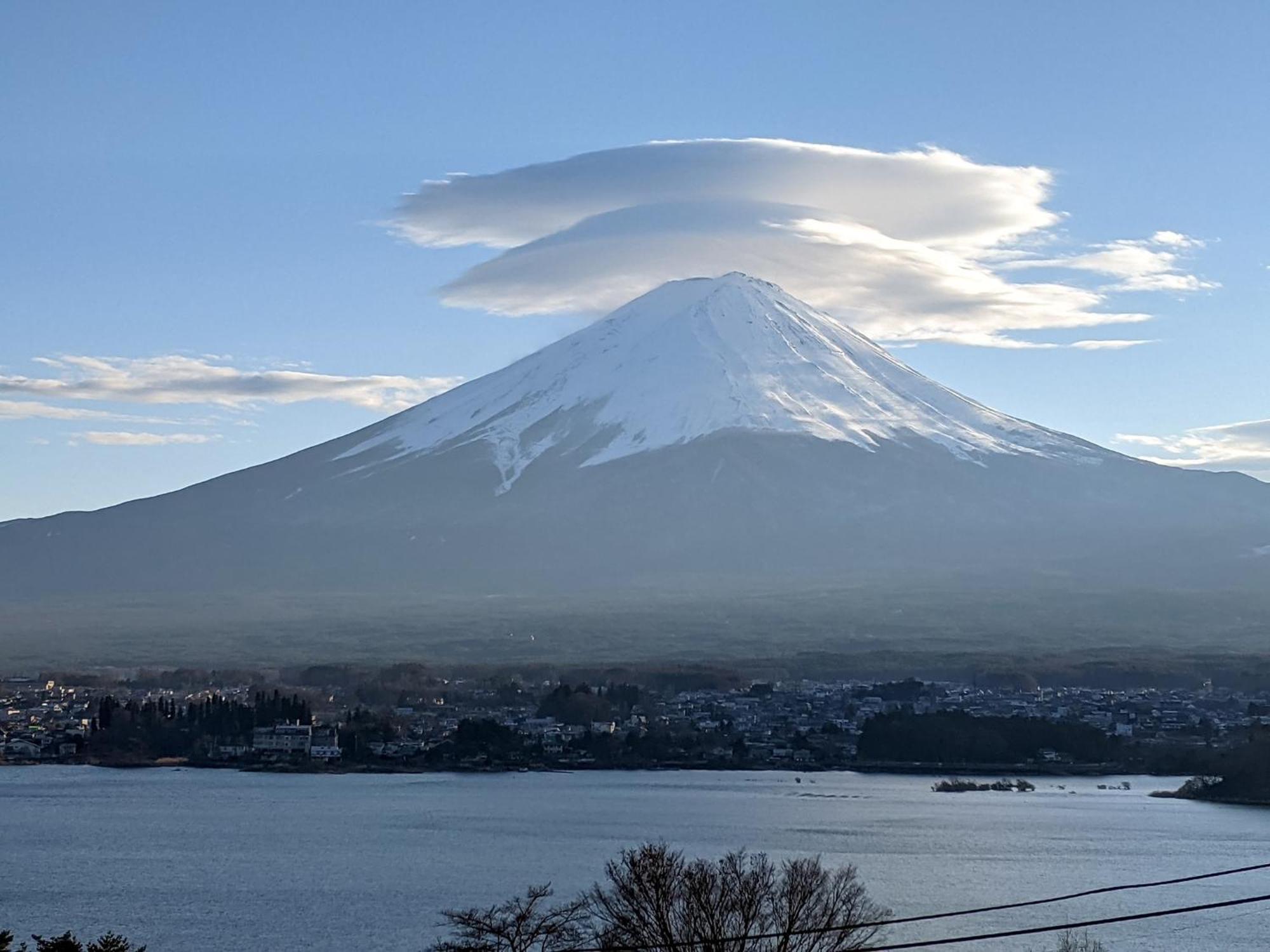 Kumonoue Fuji Hotel Deluxe Room - Mt Fuji View With Open-Air Bath Fujikawaguchiko Exterior foto